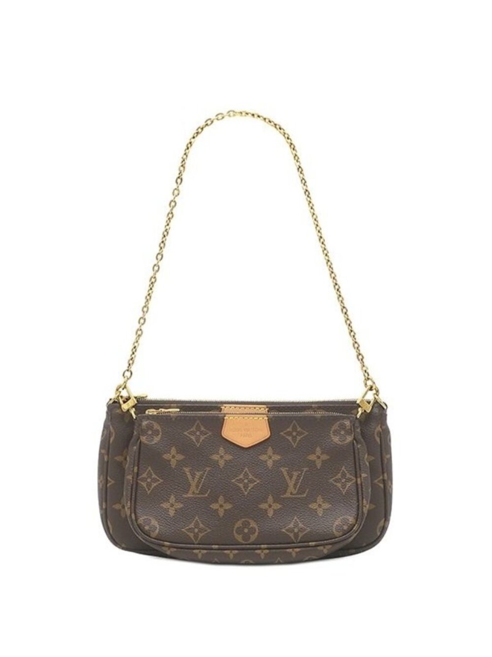 Louis Vuitton Shoulder Bag Multi Pochette Accessoires Monogram Canvas Rose